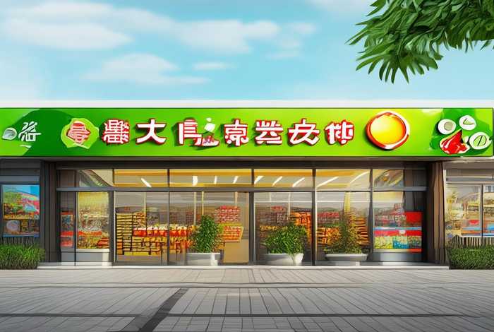 惠选生活超市图标（惠购生活超市门头图）