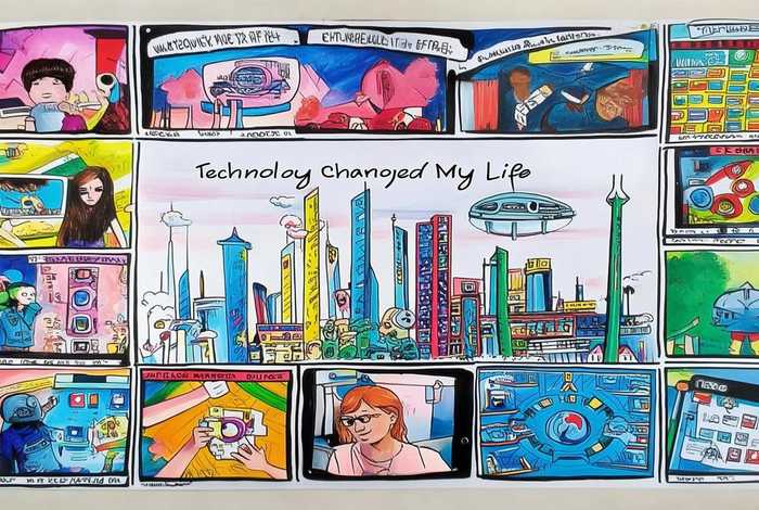 科技改变了我的生活手抄报 科技改变了我的生活手抄报内容