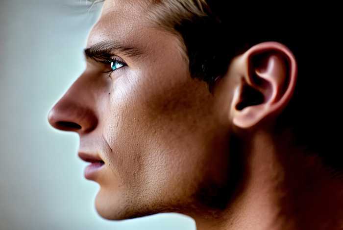 侧脸形象照 侧脸形象照男