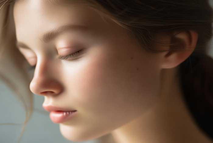 侧脸生活照个人写真（侧脸女生真实生活照片）