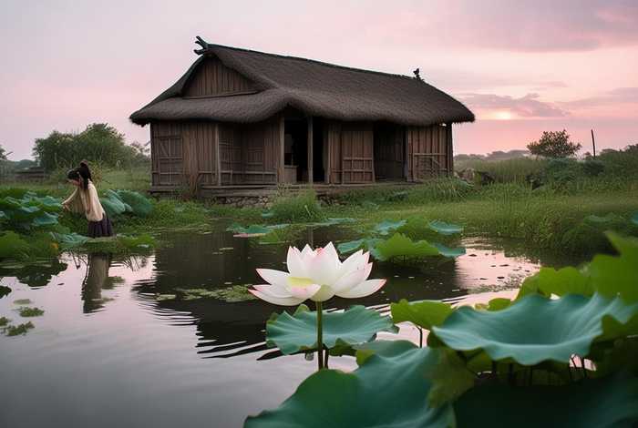 古代农家生活 ... - 古代农家生活日常 菡萏不开花