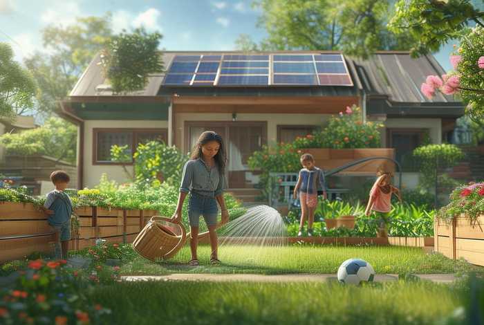 绿色生活作文300字 - 我家的绿色生活作文300字