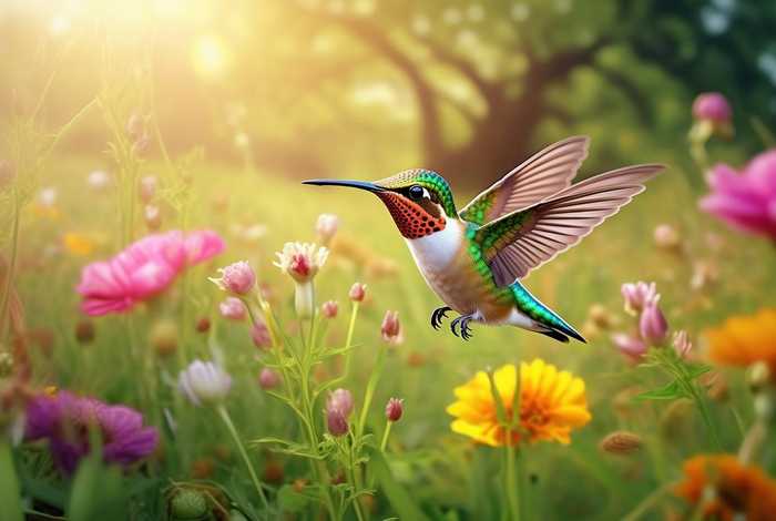 蜂鸟的生活方式（蜂鸟的生活方式是什么）