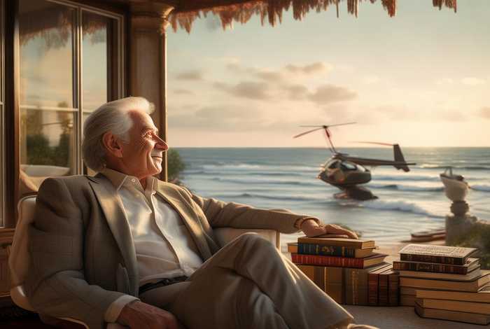 百亿富豪的退休生活 起点图；百亿富豪的退休生活 小说