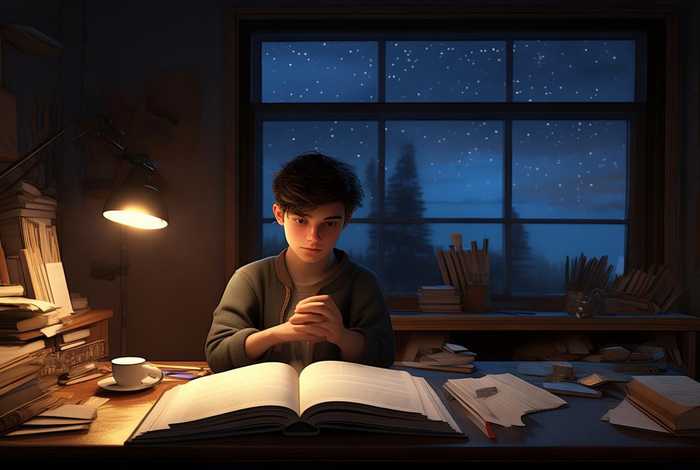 考试前的一天生活，考试的前一天200字