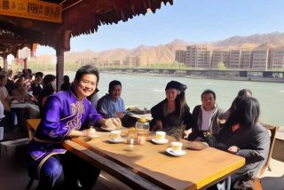 兰州生活经济频道 黄河茶摊的主持人；兰州广播电视台生活经济频道