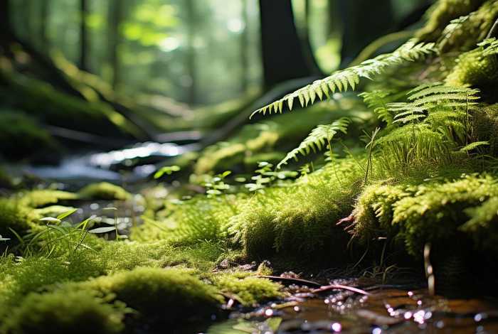 蕨类植物的生活环境、藻类,苔藓,蕨类植物的生活环境