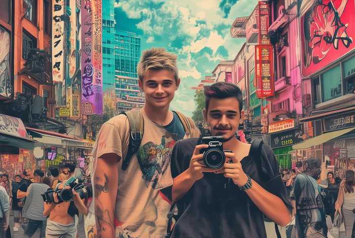 横漂vlog、横漂凡凡和杰哥