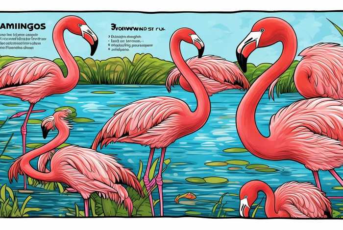 火烈鸟生活习性手抄报(火烈鸟的生活) 火烈鸟生活习性手抄报(火烈鸟的生活)