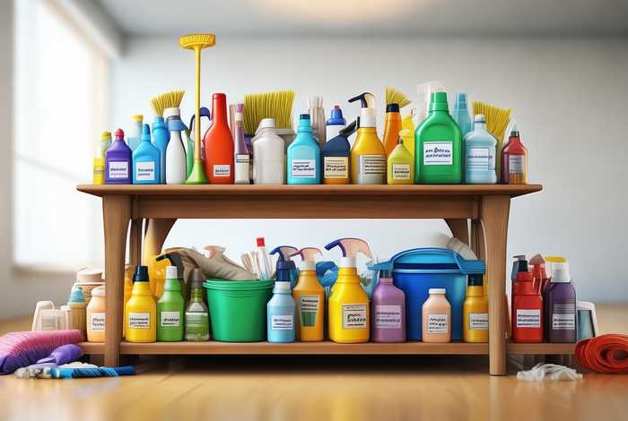 保洁用品清单明细表（保洁用品清单明细表怎么做）