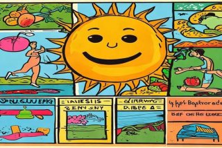 关于健康生活的手抄报里面写什么（健康的生活手抄报内容）