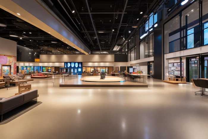 大学生活动中心内部效果图；大学生活动中心内部效果图怎么画