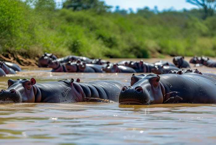 河马生活在哪里,是河里还是海里？（河马生活在哪里是河里还是海里）