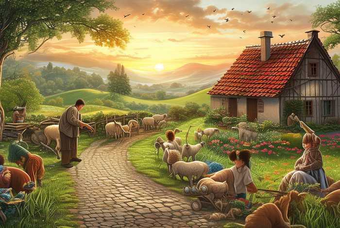 独特的乡村生活；独特的乡村生活方式