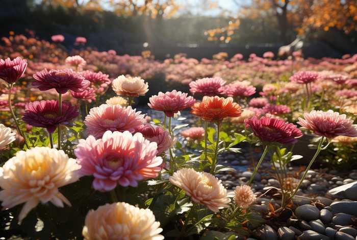 菊花的习性和生活环境描写 菊花的特征和生活环境 菊花的习性和生活环境描写 菊花的特征和生活环境
