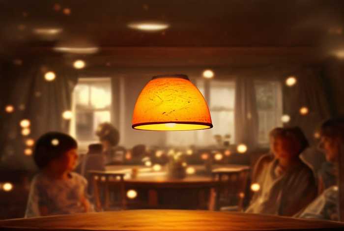 家是生命中一盏橘黄的灯；家是生命中一盏橘黄的灯读后感