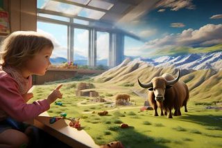 牦牛生活在哪里幼儿园画 - 牦牛生活在哪里为什么