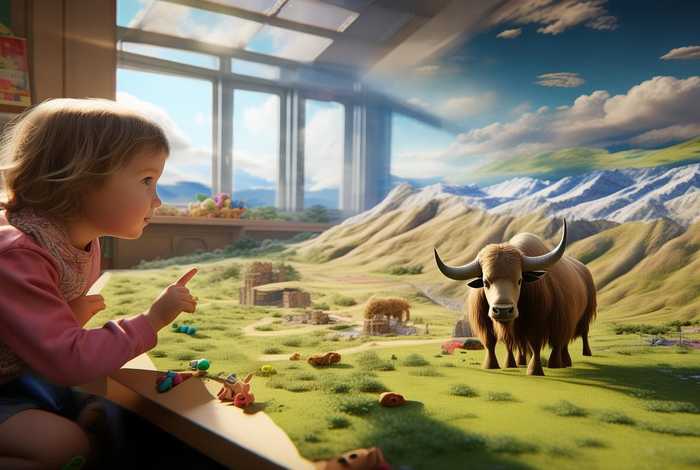牦牛生活在哪里幼儿园画 - 牦牛生活在哪里为什么