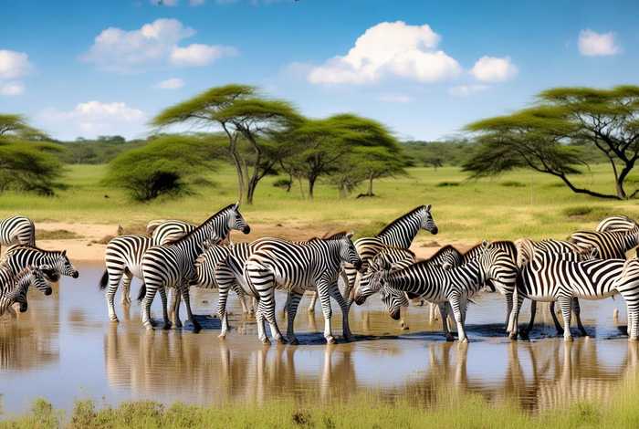 斑马的生活习性动画片、斑马的生活特征和生活方式