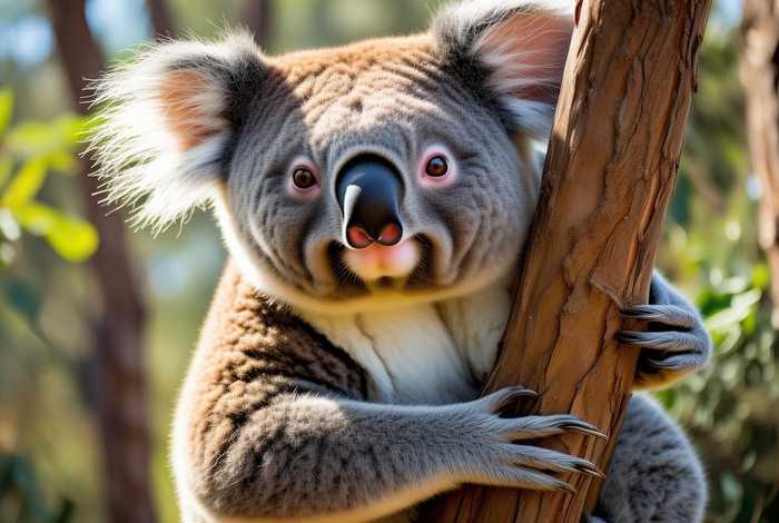 考拉的主要特征、考拉的主要特征绘图