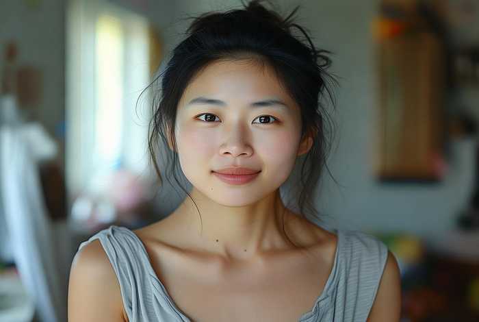 陈都灵素颜生活照，陈都灵素颜生活照片高清