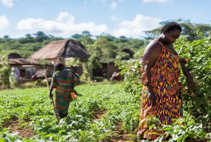 非洲夫妻俩农村生活 - 非洲夫妻俩农村生活视频