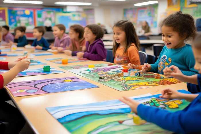 假期图画怎么画 假期图画怎么画四年级