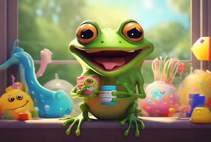 绿豆蛙给生活加点料图片 - 绿豆蛙给生活加点料图片表情包