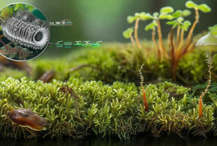 葫芦藓生活史简图、葫芦藓的生活史程序图