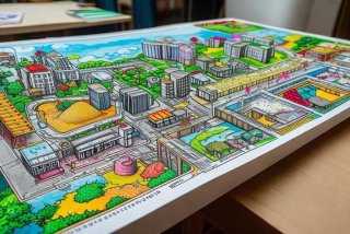 感知生活、感知生活中的米和厘米手抄报