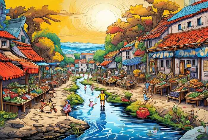 家乡生活（家乡生活手抄报）