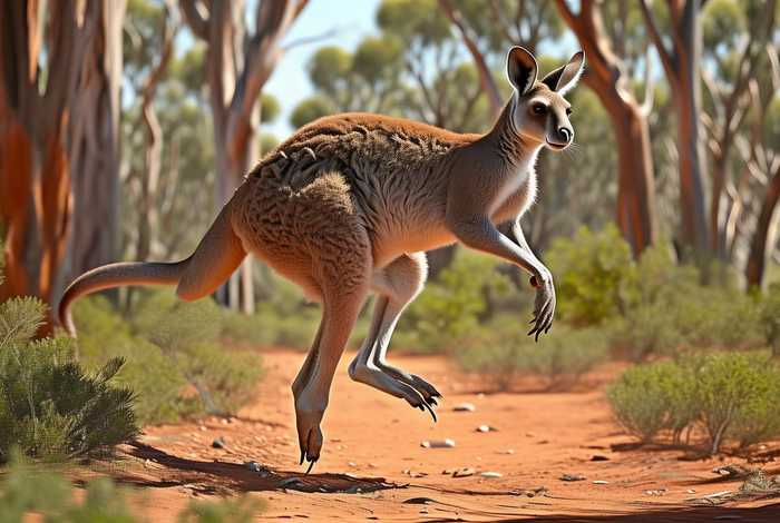 袋鼠生活在哪儿？；袋鼠生活在哪里？有什么特征