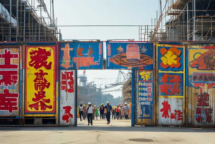 建筑工地生活区大门标语大全(建筑工程生活区大门标语) 建筑工地生活区大门标语大全(建筑工程生活区大门标语)