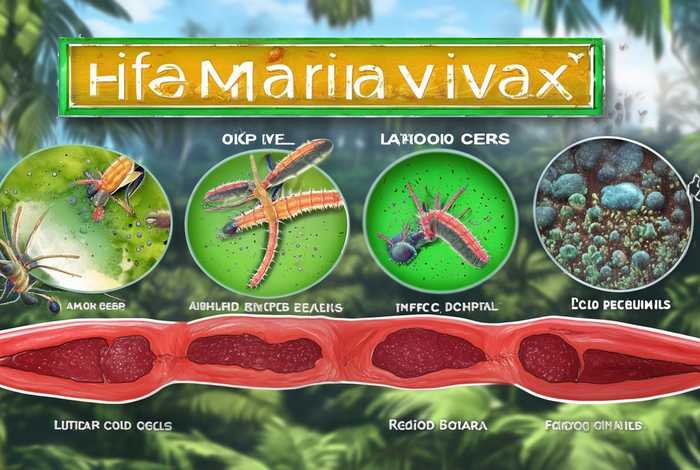 间日疟原虫生活史简图、间日疟原虫的生活史简述