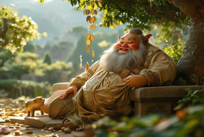 财神爷的悠闲生活 长生千叶，财神爷的悠闲生活作者-长生千叶