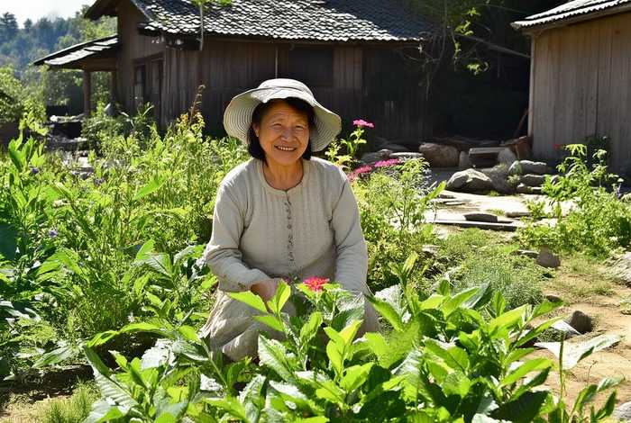 兰兰和老妈农村生活 兰老妈的农村生活