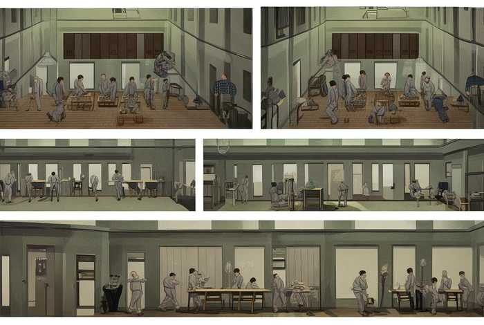 监狱日常生活流程表，监狱日常生活流程表图片