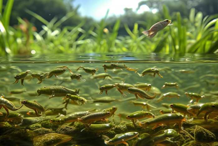 蝌蚪的生活习性展板、蝌蚪的日常生活 蝌蚪的生活习性展板、蝌蚪的日常生活