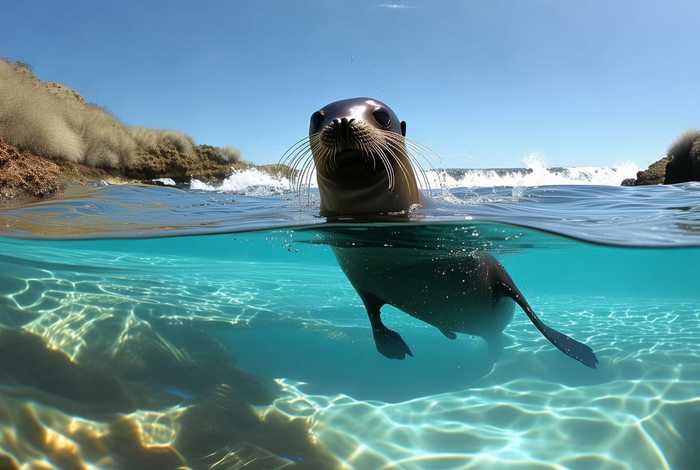 海狮生活在深海还是浅海，海狮生活在深海还是浅海里