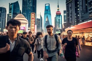 北上广的我们为了生活四处奔跑 - 北上广的我们发朋友圈