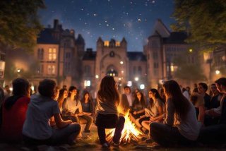 大学夜生活说说（大学夜生活说说文案）