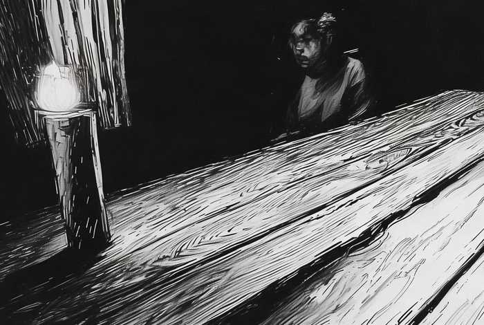 光影生活场景素描图片、光影生活场景素描图片简单