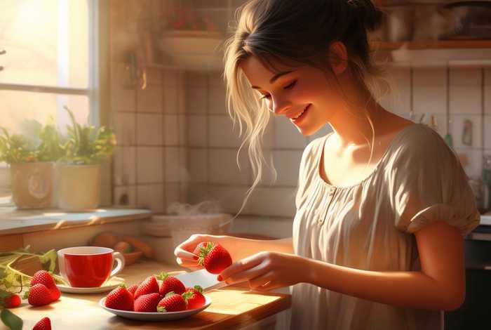 草莓的生活小事 - 草莓的日常生活