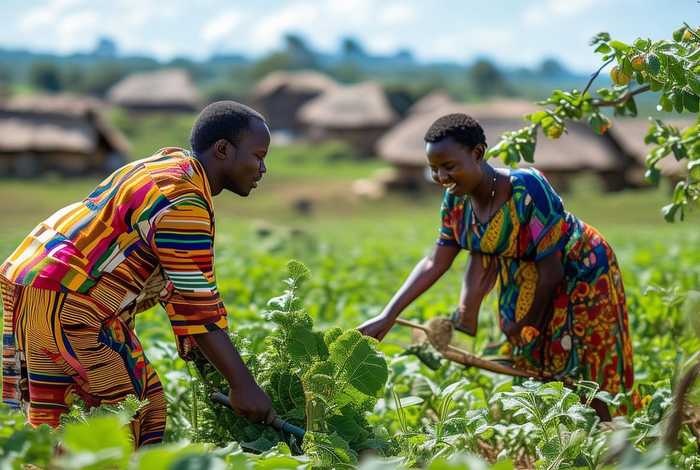 非洲夫妻俩农村生活 - 非洲夫妻俩农村生活视频