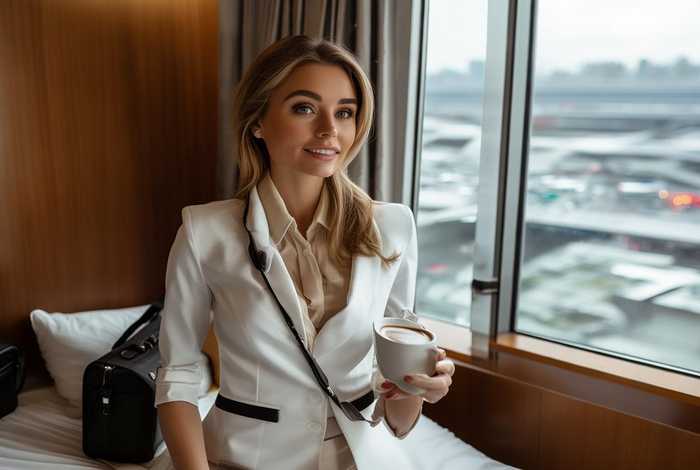 空乘的生活vlog - 空乘的日常生活