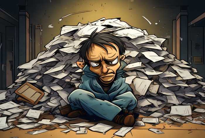 被生活压垮的图片 - 被生活压垮的卡通图片