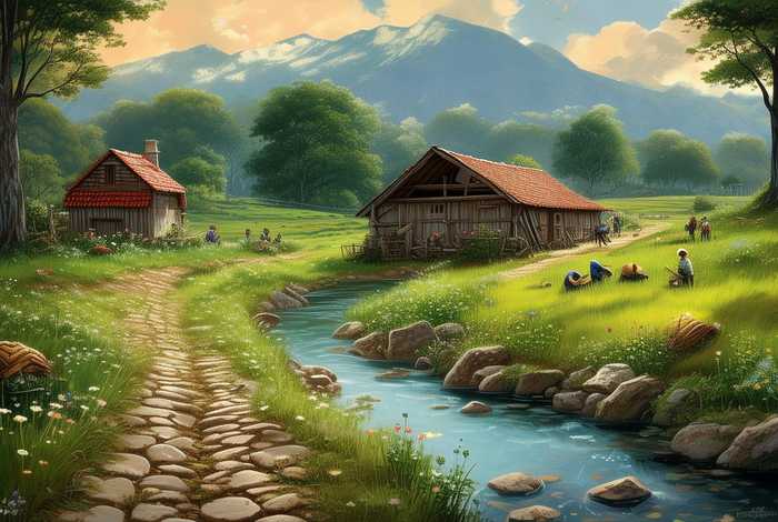 关于农村生活的诗句有什么（关于农村生活的诗句有什么呢）