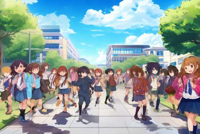 多彩的校园生活绘画初中 - 多彩的校园生活绘画初中生作品 多彩的校园生活绘画初中 - 多彩的校园生活绘画初中生作品