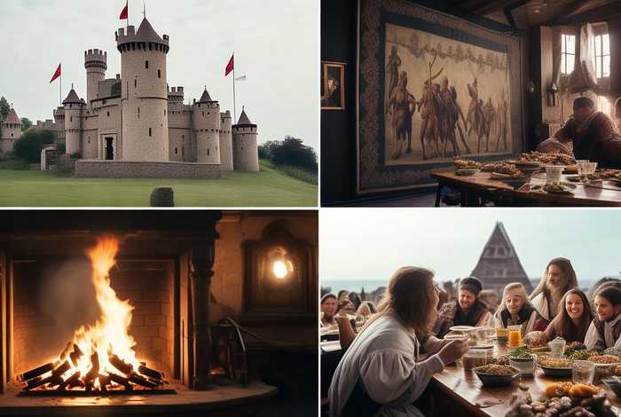 城堡生活vlog、城堡生活体验