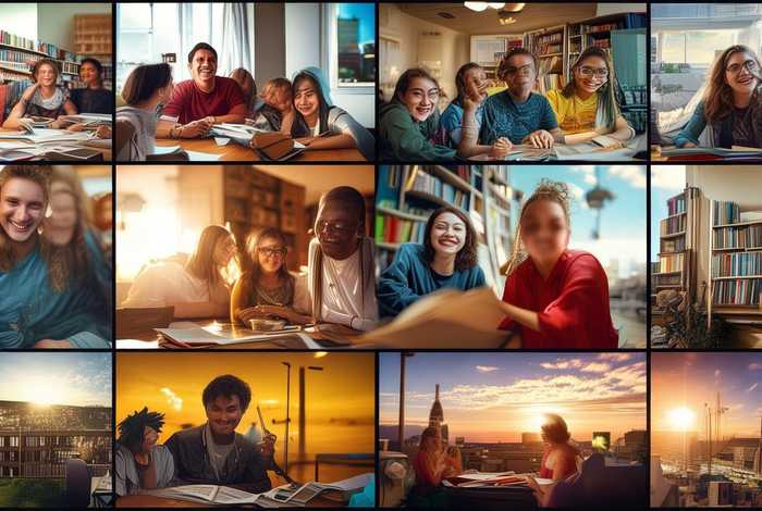 大学生活图片合集（大学生活图片合集高清）